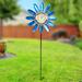 Exhart Spinning Flower Thermometer NaN Garden Stake, 17.5 by 50 Inches Resin/Plastic | 49.61 H x 17.13 W x 2.36 D in | Wayfair 19692-RS