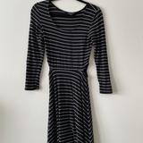 American Eagle Outfitters Dresses | Lowered! Aeo B&W Striped Dress | Color: Black/White | Size: S