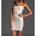 Free People Dresses | Free People | Ivory Bodycon Dress | Color: Black/Cream | Size: M/L