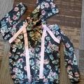 Disney Jackets & Coats | Disney Mackey Lightweight Girls Jacket | Color: Gray/Pink | Size: Mg