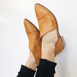 Free People Shoes | Free People Royale Flat In Canary | Color: Brown/Tan | Size: 5