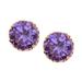 Kate Spade Jewelry | Kate Spade That Sparkle Pretty Purple Crystal Earrings | Color: Purple | Size: Os