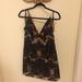 Free People Dresses | Fp Nwt Black Sequins And Tan Dress | Color: Black | Size: 2