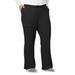 Plus Size Women's Jockey Scrubs Women's Favorite Fit Pant by Jockey Encompass Scrubs in Black (Size XLP(18-20P))