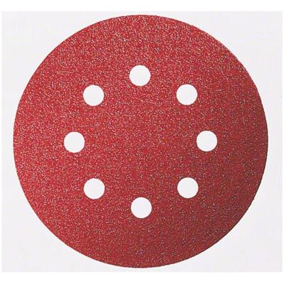 Schleifblatt C430 125 mm 60 8 Löcher Klett 5 Stk - Bosch Image