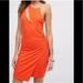 Free People Dresses | Gorgeous Free People Cutout Dress! | Color: Orange | Size: Xs