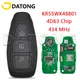 Clé télécommande pour voiture Datong World compatible avec Ford Focus Fiesta Mondeo c-max Kuga 2011