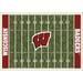 Wisconsin Badgers Imperial 3'10" x 5'4" Homefield Rug