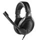 DROP Massdrop x Sennheiser PC37X Gaming-Headset – Mikrofon mit Geräuschunterdrückung mit Over-Ear-Design, 3 m abnehmbares Kabel und Velours-Ohrpolstern, Schwarz