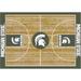 Imperial Michigan State Spartans 3'10" x 5'4" Courtside Rug