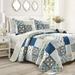 Monique Quilt Navy/Mustard 3Pc Set King - Lush Decor 16T003070