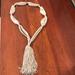 Anthropologie Jewelry | Anthropologie Tassel Necklace | Color: Gray | Size: Os