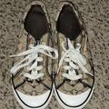 Coach Shoes | Coach Monogram Print Barrett Tennis Shoe | Color: Brown/White | Size: 8