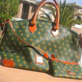 Dooney & Bourke Bags | Authentic Dooney And Bourke Bag And Wristlet !!! | Color: Brown/Green | Size: Os