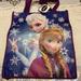 Disney Accessories | Disney Frozen Elsa And Anna Tote Bags New | Color: Blue/Silver | Size: Osg