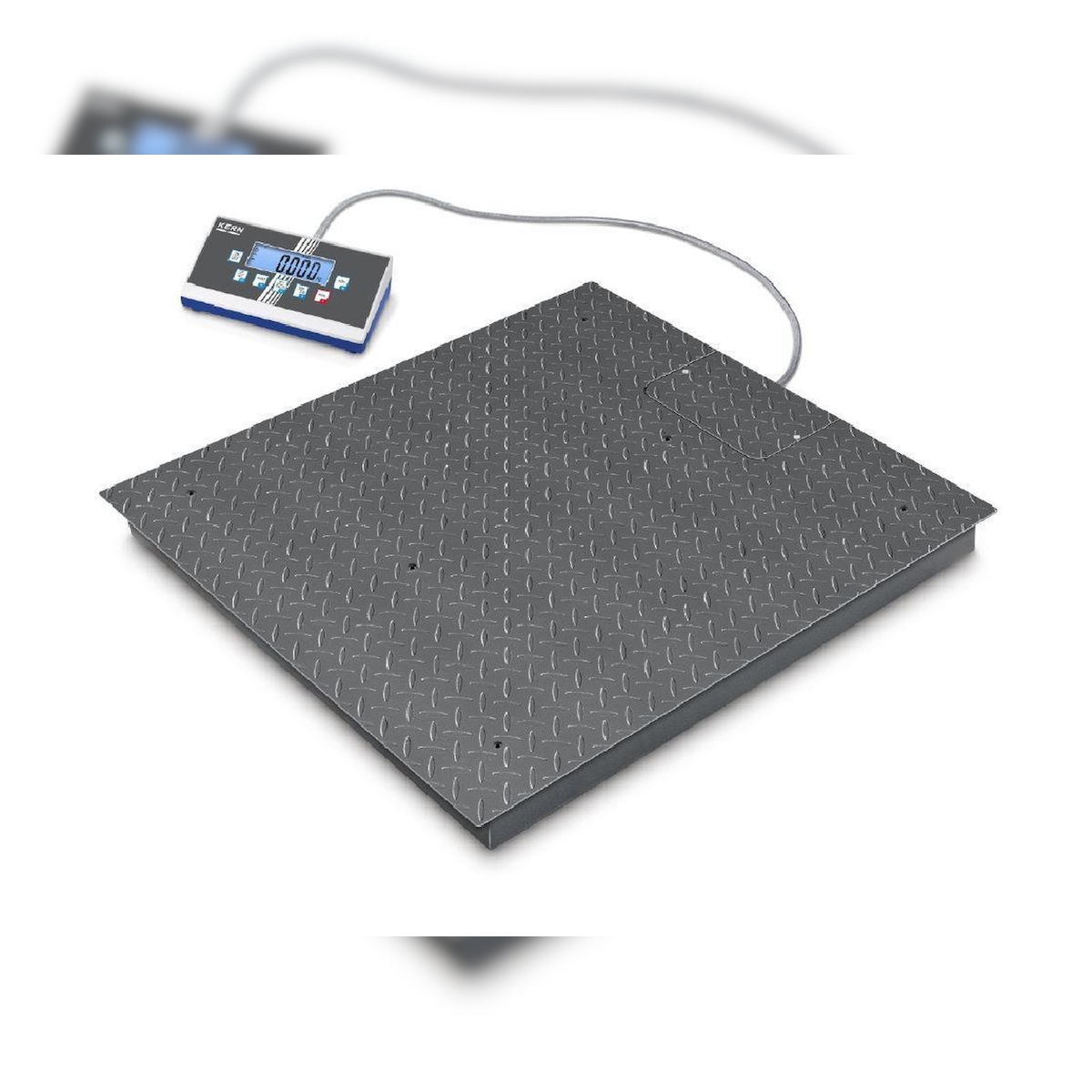 Bodenwaage Kern BIC600K-1S - bis 300/600kg | Wägeplatte 1000 x 1000 x 108mm Image