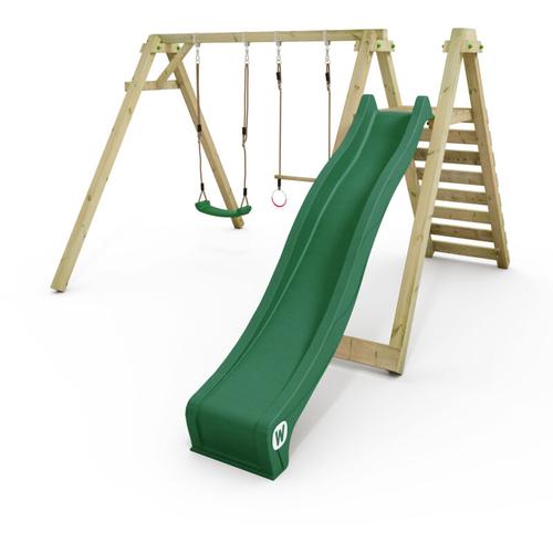 Schaukelgestell Kinderschaukel Smart Swift mit Rutsche Schaukel, Schaukelgerüst, Doppelschaukel,