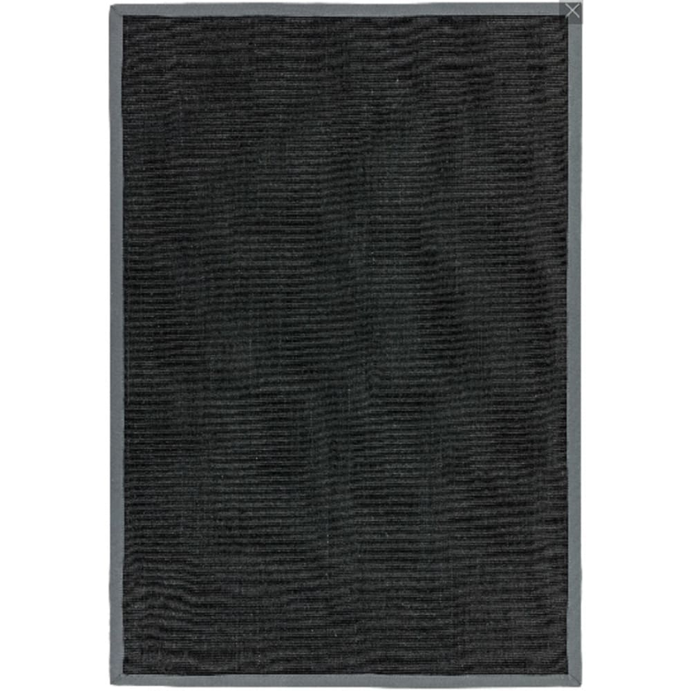 Tapis en fibre végétale gris 120x180 cm