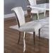 Wade Logan® Boldware Tufted Upholstered Dining Chair in White | 37.8 H x 20.3 W x 27.8 D in | Wayfair CC60A80FAAF045D58C6AC25598A0871F