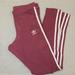 Adidas Pants & Jumpsuits | Adidas Pink Leggings Xsmall | Color: Pink/White | Size: Xs