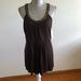 Michael Kors Dresses | Michael Kors Dress With Bronze Beads Sleeveless Mini Dress | Color: Brown | Size: Xl