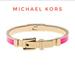 Michael Kors Jewelry | Michael Kors Pink Buckle Bracelet | Color: Gold/Pink | Size: Os