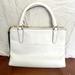 Coach Bags | Coach Small White Double Messenger Bag | Color: Gold/White | Size: Os