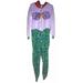 Disney Intimates & Sleepwear | Disney Princess Ariel Little Mermaid Pajamas Union Suit Costume Halloween Xs | Color: Green/Purple | Size: Xs