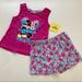 Disney Matching Sets | Disney Minnie Mouse Cute Pink Set 2162 | Color: Pink | Size: Various