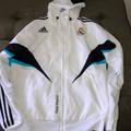 Adidas Jackets & Coats | Adidas Real Madrid 08/09 Jacket Medium | Color: White | Size: M