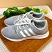 Adidas Shoes | Adidas Neo Cloudfoam Sneakers 8.5 | Color: Gray/White | Size: 8.5