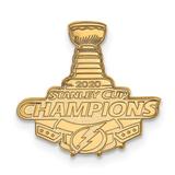 Men's Gold Tampa Bay Lightning 2020 Stanley Cup Champions Tie Tack Pin