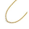 Jewelry Atelier Gold Chain Necklace Collection - 14K Solid Yellow Gold Filled Rope Chain Necklaces for Women and Men with Different Sizes (2.1mm, 2.7mm, or 3.8mm), Thin, Metal, not known