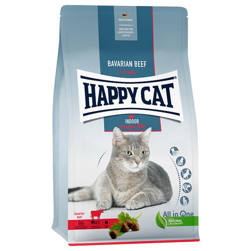 4kg Happy Cat Indoor Voralpen-Rind Katzenfutter trocken
