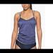 Athleta Swim | Athleta Aqualuxe Batik Blousy Tankini | Color: Blue/Silver | Size: Xs