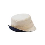 Men's Big & Tall Reversible Bucket Hat by KingSize in Khaki Navy (Size 3XL)
