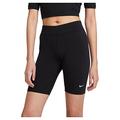 Nike Damen W Nsw Essntl Bike Shorts Lbr Mr Leggings, Black/White, XXL EU