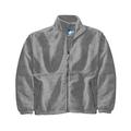 Sierra Pacific 3061 Adult Poly Fleece Full Zip Jacket in Heather Grey size 4XL | Polyester SP3061