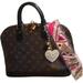 Louis Vuitton Bags | Louis Vuitton Vintage Alma Satchel Custom Black | Color: Black/Brown | Size: 12.8/9.8