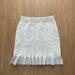 Anthropologie Skirts | Dolan Left Coast Knit Zebra Stripe Skirt | Color: Gray/White | Size: M