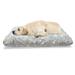 East Urban Home Ambesonne Nautical Pet Bed, Pastel Toned Sea Shell Starfish Mollusk Seahorse Coral Reef Motif Design | 24 H x 39 W x 5 D in | Wayfair