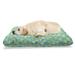 East Urban Home Ambesonne Colorful Pet Bed, Japanese Squama Inspired Reptilian Eye Illustration | 24 H x 39 W x 5 D in | Wayfair