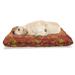 East Urban Home Ambesonne Orange Pet Bed, Colorful Autumn Fall Season Maple Leaves In Unusual Designs Nature Print | 24 H x 39 W x 5 D in | Wayfair