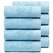 Eider & Ivory™ Raquel 8 Piece Hand Towel Set Terry Cloth/100% Cotton in Blue | Wayfair 485F9DB305584FB48BDF63C3E11B13D8