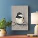 Andover Mills™ Winter Bird IV by Jade Reynolds Painting Print on Canvas Canvas | 37.63 H x 25.63 W x 1 D in | Wayfair