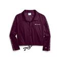 Champion Life Women's Cropped Coaches Jacket Warm, Venetian Purple, XX-Large