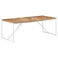 vidaXL Table à dîner 200x90x76 cm Bois massif d'acacia et de manguier