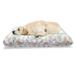 East Urban Home Ambesonne Dragonfly Pet Bed, Colorful Different Sized Speckled Butterfly & Dragonfly Wings Image | 24 H x 39 W x 5 D in | Wayfair