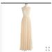 J. Crew Dresses | J.Crew 100% Silk Megan Floor-Length Cream Dress | Color: Cream | Size: 10