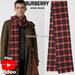 Burberry Accessories | Burberry Multicolor Check Scarf Merino Wool | Color: Black/Red | Size: 90.55”X9.85”